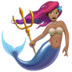 🧜🏽‍♀️ mermaid: medium skin tone display on Apple